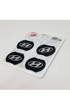 Jant Göbeği Arma Hyundai 60mm 4'lü Siyah Jant Göbeği Arma Hyundai 60mm 4'lü Siyah
