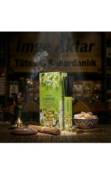 Darshan Yasemin Jasmine Çubuk Tütsü 20'li Paket - Egzotik Ve Çiçeksi Çok Renkli Darshan Yasemin Jasmine Çubuk Tütsü 20'li Paket - Egzotik Ve Çiçeksi Çok Renkli