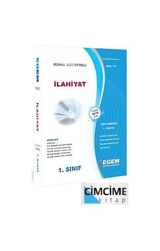 EGEM YAYINLARI İLAHİYAT 1.SINIF 1.DÖNEM KONU SORU EGEM YAYINLARI İLAHİYAT 1.SINIF 1.DÖNEM KONU SORU