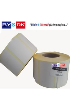 50X30 Termal Etiket 1000 Sarım