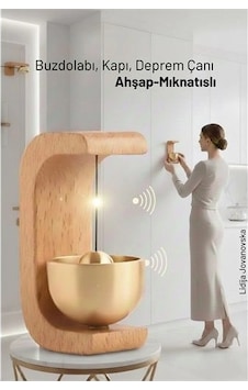 Ahşap Kapı Çanı - Deprem Zili - Dekoratif Zil -japon Rüzgar Çanı Yapışkanlı Ve Mıknatıslı Ahşap Kapı Çanı - Deprem Zili - Dekoratif Zil -japon Rüzgar Çanı Yapışkanlı Ve Mıknatıslı