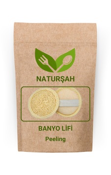 Naturşah Doğal Kabak Banyo Lifi Yüz İçin