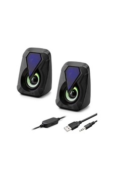 Masaüstü Hoparlör 1+1 Usb + 3.5mm Led - Siyah Hd6054 Hmngoxxtptprp Masaüstü Hoparlör 1+1 Usb + 3.5mm Led - Siyah Hd6054 Hmngoxxtptprp