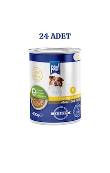 Pawpaw Tavuklu Jöleli Yetişkin Köpek Maması 400 Gr X 24 Adet Pawpaw Tavuklu Jöleli Yetişkin Köpek Maması 400 Gr X 24 Adet