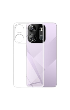 Tecno Spark Go 2023 Kılıf Zore Süper Silikon Kapak Renksiz Tecno Spark Go 2023 Kılıf Zore Süper Silikon Kapak Renksiz