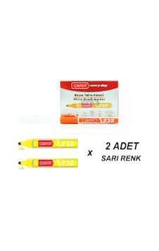 Grasp Every Day Beyaz Tahta Kalemi 232 2 Adet Sarı Grasp Every Day Beyaz Tahta Kalemi 232 2 Adet Sarı