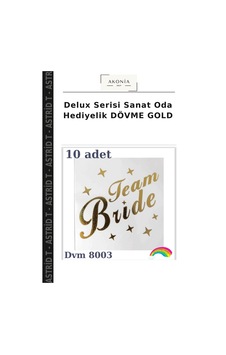 Delux Serisi Sanat Oda Hediyelik Dövme Gold Delux Serisi Sanat Oda Hediyelik Dövme Gold