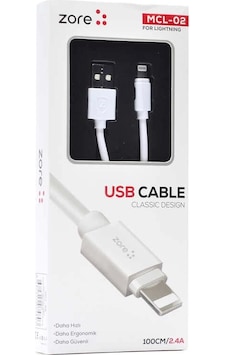 Zore Mcl-02 Lightning Usb Kablo