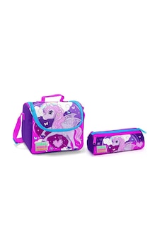 Coral High Pembe Unicorn Kız Çocuk Beslenme Çantası Ve Kalemlik S