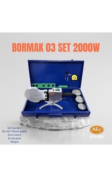 2000w Plastik Boru Kaynak Makine Seti 2000w Plastik Boru Kaynak Makine Seti