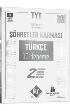 Tyt Şöhretler Karması Türkçe 10 Deneme - KR Akademi Yayınları Tyt Şöhretler Karması Türkçe 10 Deneme - KR Akademi Yayınları