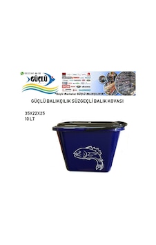 SÜZGEÇLİ BALIK KOVASI 10LT
