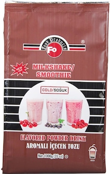 Fo Milkshake Smoothie Muz Aromalı İçecek Tozu 1 KG Fo Milkshake Smoothie Muz Aromalı İçecek Tozu 1 KG