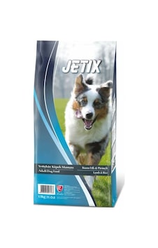 Jetix Kuzu Etli Pirinçli Yetişkin Köpek Maması 15 KG