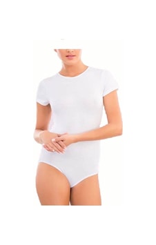 3 Adet İmer Bayan Kısa Kol Sıfır Yaka Çıtçıtlı Kancalı Body 9257 Beyaz 3 Adet İmer Bayan Kısa Kol Sıfır Yaka Çıtçıtlı Kancalı Body 9257 Beyaz