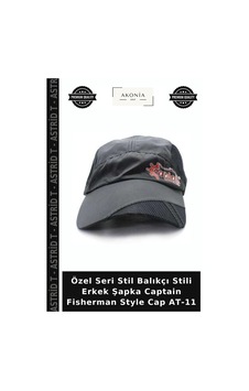 Astrid T Özel Seri Stil Balıkçı Stili Erkek Şapka Captain Fisherman Style Cap At-11 Standart Astrid T Özel Seri Stil Balıkçı Stili Erkek Şapka Captain Fisherman Style Cap At-11 Standart