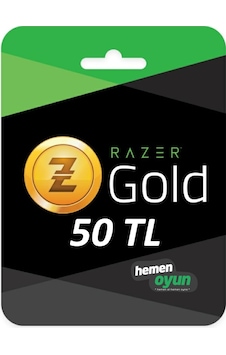50 TL Razer Gold 50 TL Razer Gold E-Pin 50 TL Razer Gold 50 TL Razer Gold E-Pin