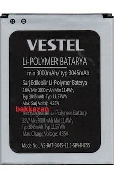 Vestel Uyumlu Venus V3 5580 3045 Mah Batarya Pil Vestel Uyumlu Venus V3 5580 3045 Mah Batarya Pil