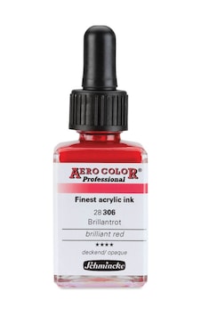 Schmincke Aero Color Profesyonel Akrilik Mürekkep 28 Ml Brilliant Red 306 Diğer Schmincke Aero Color Profesyonel Akrilik Mürekkep 28 Ml Brilliant Red 306 Diğer