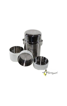 Penguen 3 lü İç Dış Çelik 1.6 L Yemek Termosu Penguen 3 lü İç Dış Çelik 1.6 L Yemek Termosu