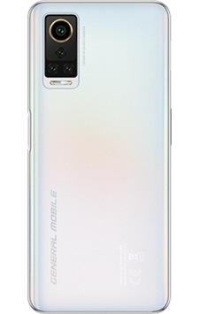 General Mobile Gm22 Pro Arka Kapağı Beyaz