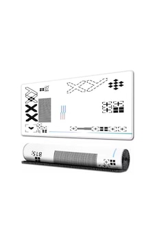 Grıd Xxl Mouse Pad 90x40 Cm, Büyük Masa Matı, 3 Mm Dikişli Kenar, Kaymaz Kauçuk Taban, Gaming Mousepad White Grid Grıd Xxl Mouse Pad 90x40 Cm, Büyük Masa Matı, 3 Mm Dikişli Kenar, Kaymaz Kauçuk Taban, Gaming Mousepad White Grid