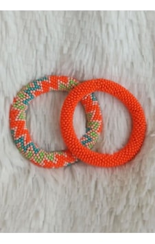 Şık Tasarım Kum Boncuk Örme Bohem Zikzak Desenli 2 Li Boncuk Bile Çok Renkli Şık Tasarım Kum Boncuk Örme Bohem Zikzak Desenli 2 Li Boncuk Bile Çok Renkli