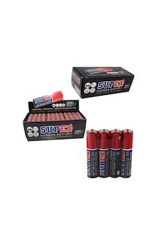 Supex R03 AAA İnce Kalem Pil 60'lı