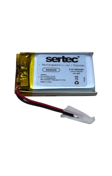 Sertec 502030 3.7v 250 Mah Lipmer Pil Devreli/1.5a Sertec 502030 3.7v 250 Mah Lipmer Pil Devreli/1.5a