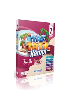 7.Sınıf Yaz Tatil Kampı - Yanıt Yayınları 7.Sınıf Yaz Tatil Kampı - Yanıt Yayınları