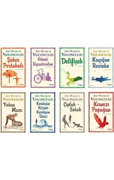 Jose Mauro De Vasconcelos 8 Kitap Set - Şeker Portakalı - Güneşi Uyandıralım - Delifişek - Kayığım Rosinha - Yaban Muzu - Kardeşim Rüzgar Kardeşim Den
