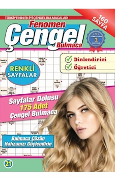 Fenomen Çengel Bulmaca 21 Fenomen Çengel Bulmaca 21