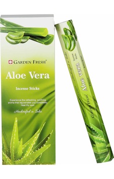 Garden Fresh Aloe Vera Kokulu Altıgen 1 Paket 20 Adet Çubuk Tütsü