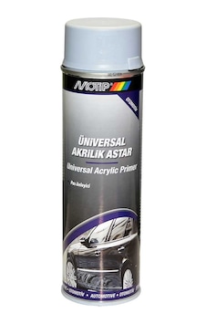 Boya Akrilik Astar Gri Sprey 500Ml Motip