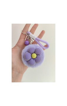 Peluş Çift Taraflı Şık Ayna Mor Mor Peluş Çift Taraflı Şık Ayna Mor Mor