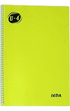 U-4 A4 Pp Kp Spiralli 40 Yp Çizgili Defter-sarı U-4 A4 Pp Kp Spiralli 40 Yp Çizgili Defter-sarı