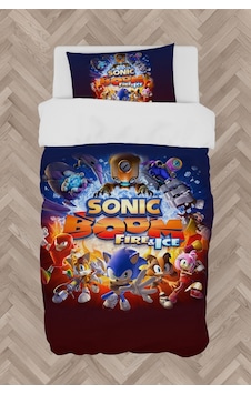 Mekta Home Bebek Ve Çocuk Odası Sonic Boom Desenli Nevresim Takımı Mekta Home Bebek Ve Çocuk Odası Sonic Boom Desenli Nevresim Takımı