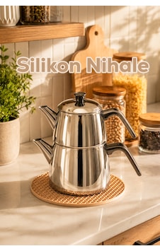 Porsima 31012-1 Silikon Yuvarlak Nihale 20cm Krem