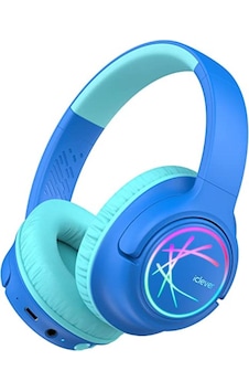 İclever BTH18 Bluetooth 5.3 Led Işıklı Kulak Üstü Çocuk Kulaklık İclever BTH18 Bluetooth 5.3 Led Işıklı Kulak Üstü Çocuk Kulaklık