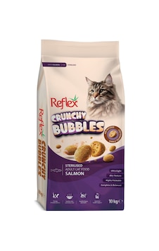 Reflex Crunchy Bubbles Somonlu Kısırlaştırılmış Kedi Maması 10kg Reflex Crunchy Bubbles Somonlu Kısırlaştırılmış Kedi Maması 10kg