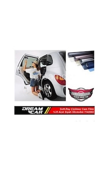Dreamcar Soft-Ray Çizilmez Cam Filmi Açık Siyah %35 50Cmx6M