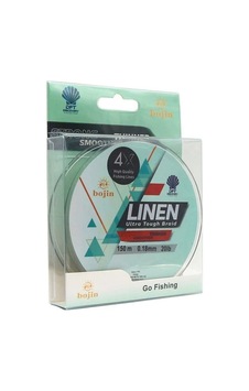 Dft Bojin 4x Linen İp Misina 0.18 Mm 150 M Yeşil Dft Bojin 4x Linen İp Misina 0.18 Mm 150 M Yeşil