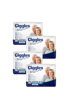 Giggles Belbantlı Yetişkin Hasta Bezi Extra Large Xl 30 Lu X 4 Adet Giggles Belbantlı Yetişkin Hasta Bezi Extra Large Xl 30 Lu X 4 Adet