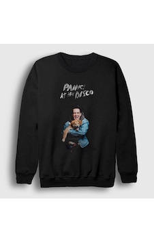 Presmono Unisex Brendon Panic At The Disco Sweatshirt Siyah Presmono Unisex Brendon Panic At The Disco Sweatshirt Siyah