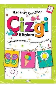 Becerikli Çocuklar Çizgi Kitabım 4 Yaş- Kukla Becerikli Çocuklar Çizgi Kitabım 4 Yaş- Kukla