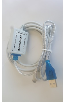 Ls LG Uyumlu Xgb/Xbc/Xbm Plc Plc Data Kablosu 6 Pin Mini Din To USB
