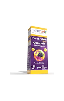 Smart Up Resveratrol Plus Quercetin Laktoferrin Takviye Edici Gıda 150 ML