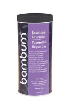 Bambum Jasmine Lavender Yasemin Ve Lavantalı Beyaz Çay 50 G Bambum Jasmine Lavender Yasemin Ve Lavantalı Beyaz Çay 50 G