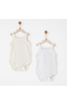 Andywawa Bebek Body 2 Parça Tank Body Anw-ac26760 Ekru - Beyaz Andywawa Bebek Body 2 Parça Tank Body Anw-ac26760 Ekru - Beyaz