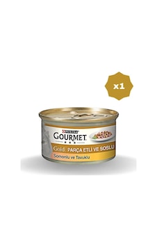 Felix Gourment Gold Parça Etli Ve Soslu Somon Tavuk 85 Gr - 1 Adet Felix Gourment Gold Parça Etli Ve Soslu Somon Tavuk 85 Gr - 1 Adet